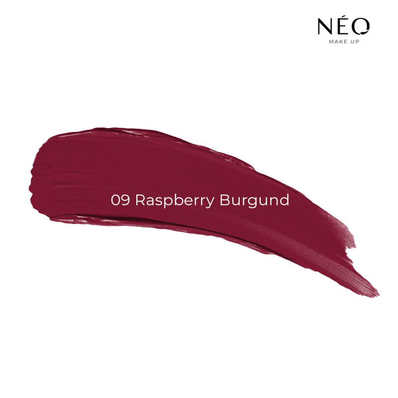 Długotrwała pomadka do ust w płynie: 09 RASPBERRY BURGUND Długotrwała pomadka do ust w płynie: 09 RASPBERRY BURGUND